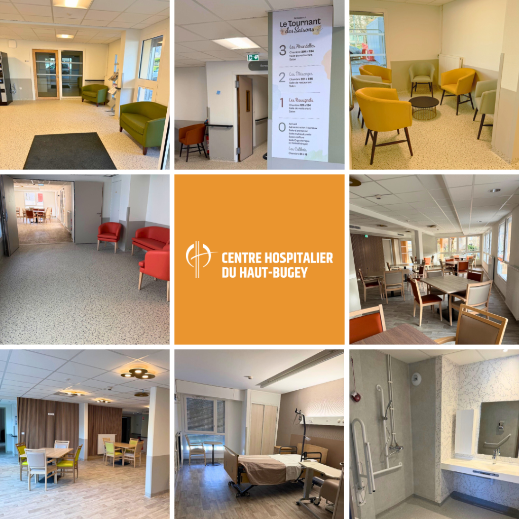 Nouveaux locaux de l'EHPAD d'Oyonnax